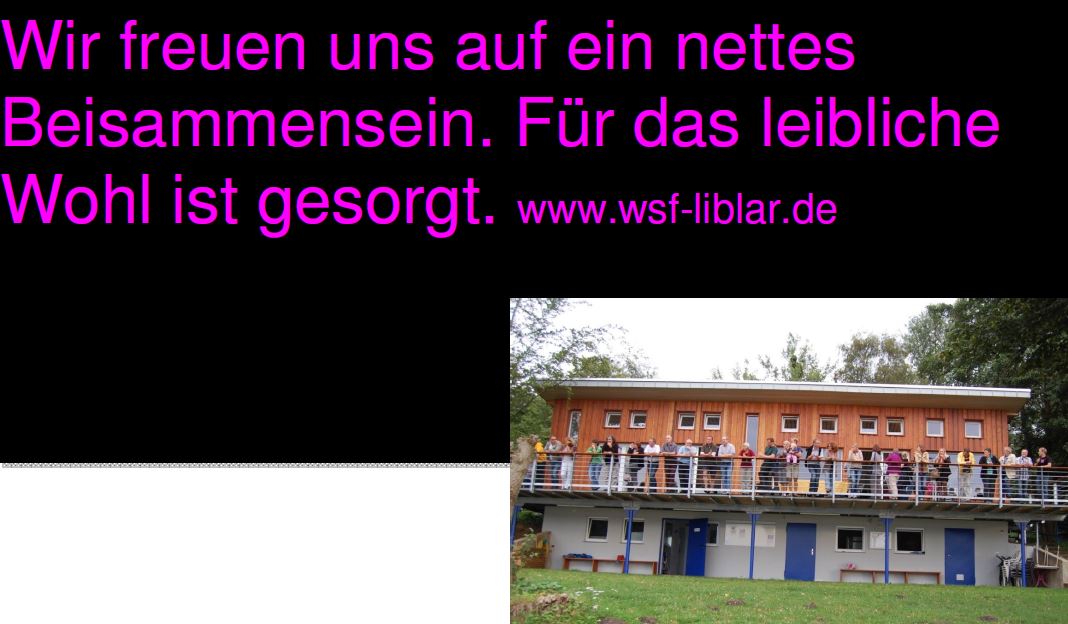 Einladung zum 1. Mai: Tag der offenen Tür Einladung zum 1. Mai: Tag der offenen Tür