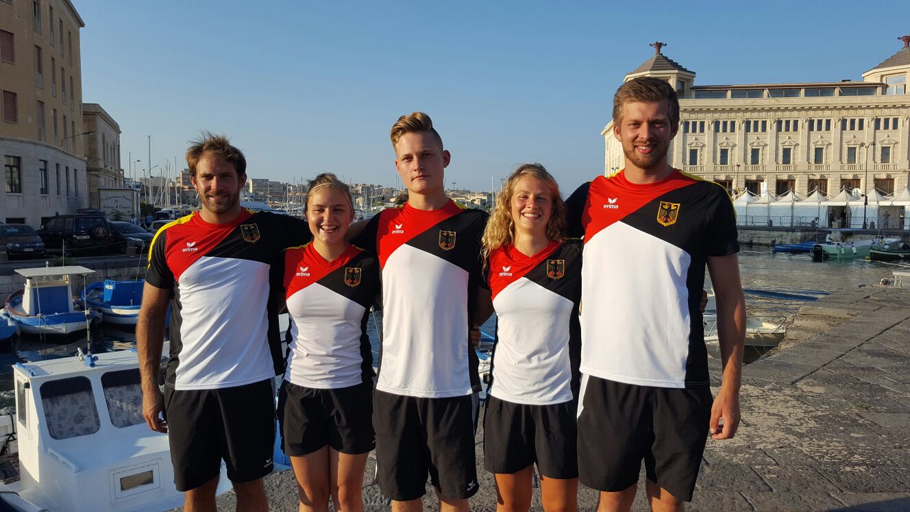 Deutschlands Kanupoloelite mit Abstand auf Platz 1