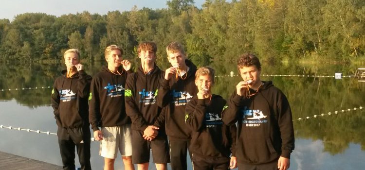 Ländervergleichskampf im Kanupolo