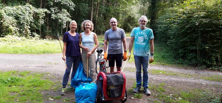 Müllsammelaktion der Wassersportfreunde am 18. Juli 2020 Müllsammelaktion der Wassersportfreunde am 18. Juli 2020