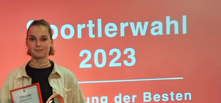 Auszeichnung bei der Wahl zur Sportlerin und zum Sportler des Jahres 2023 Auszeichnung bei der Wahl zur Sportlerin und zum Sportler des Jahres 2023